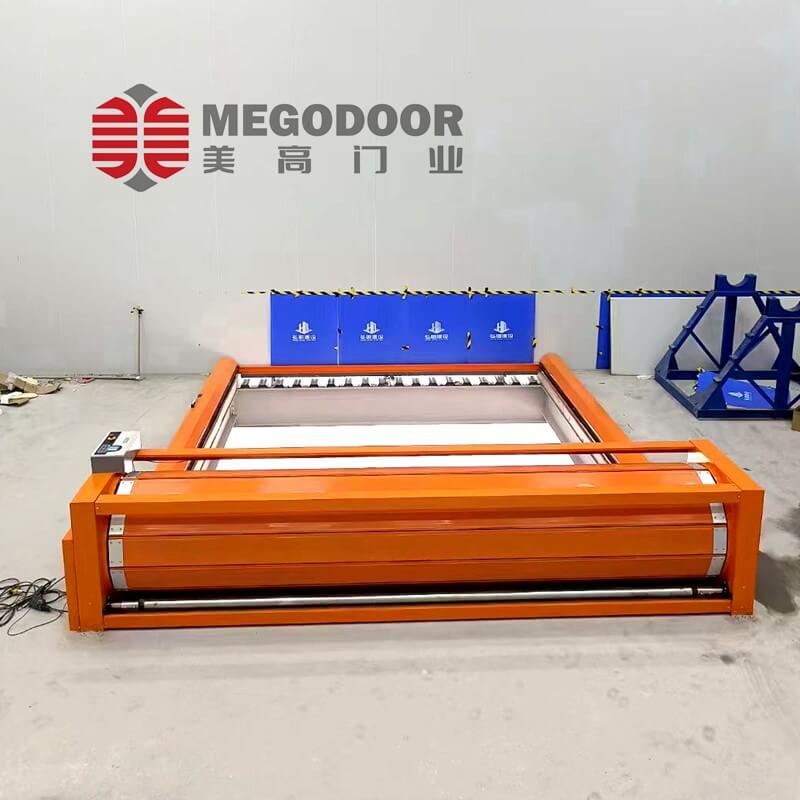 可水平贴地运行的涡轮硬质快速门：提升安全性与效率的智能解决方案插图1