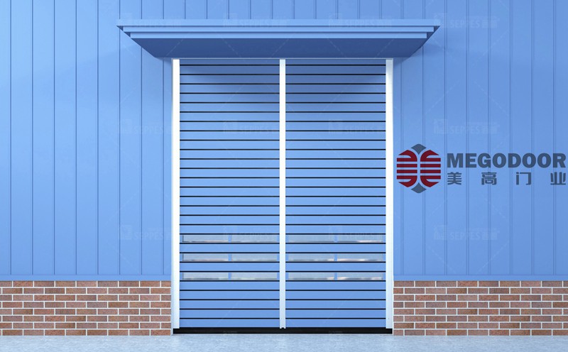 滁州熟食生产车间涡轮硬质快卷门插图