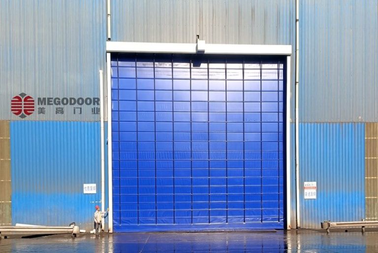 滁州叉车专用自动堆积门：抗风耐用，高效通行，专为高频物流通道设计缩略图