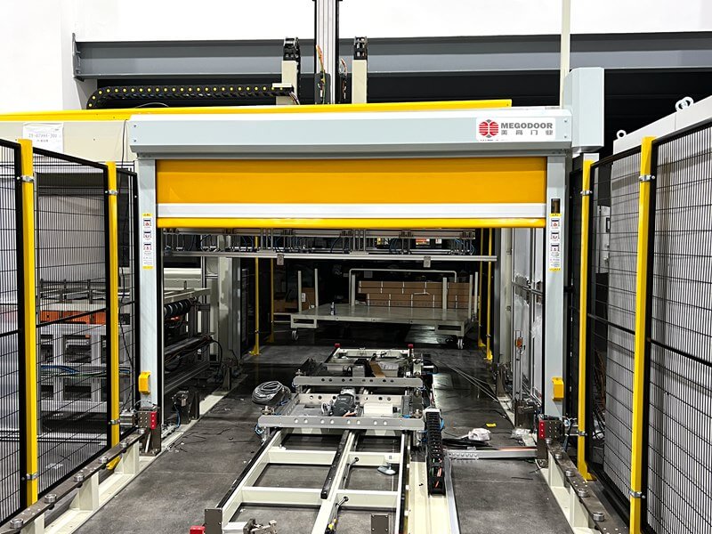 滁州立体库传送线快速门插图