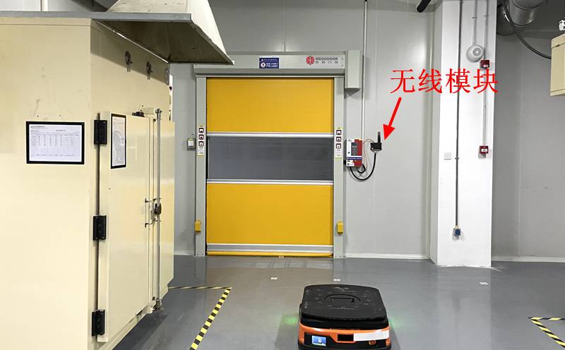 智能制造协同解决方案：滁州AGV联动快速卷帘门系统插图1