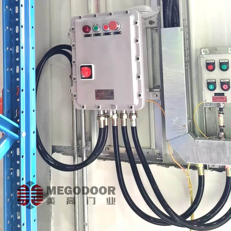 滁州BT4防爆快速门：精细化工无尘车间的安全守护者插图1