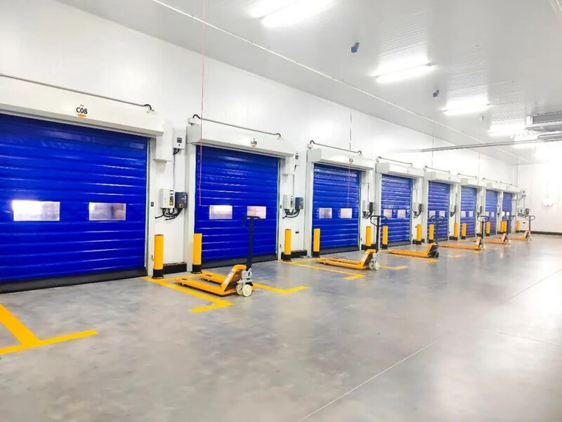 滁州物流运输中心PVC快速门的应用与优势缩略图