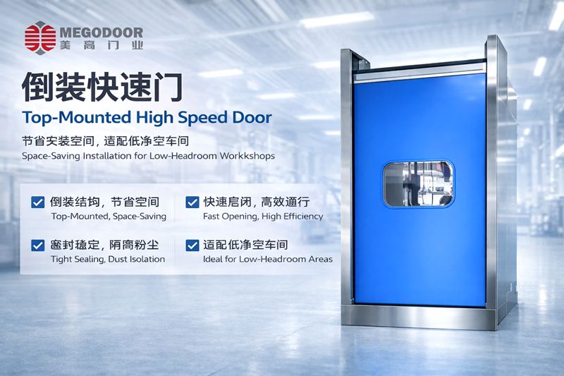 倒装快速卷帘门是什么？美高门业为滁州特殊设备场景提供定制化解决方案缩略图