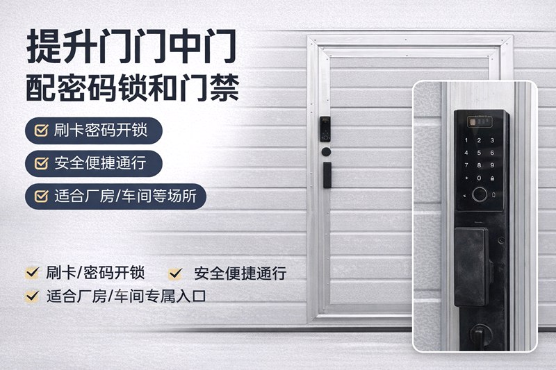 滁州可以配门禁或者密码锁的提升门缩略图